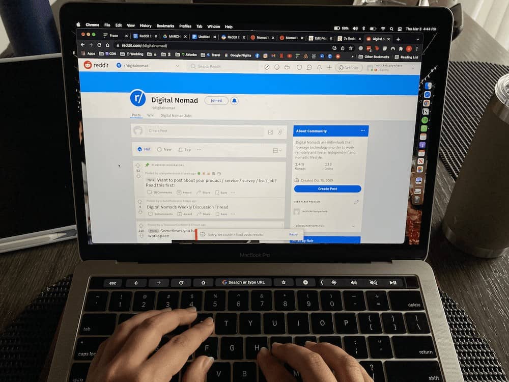 reddit digital nomad