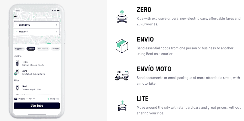 beat taxi app greece