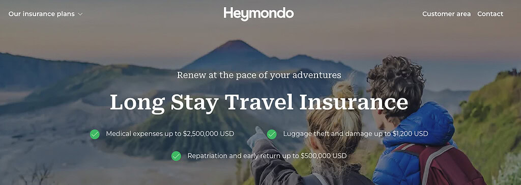 heymondo long stay insurance