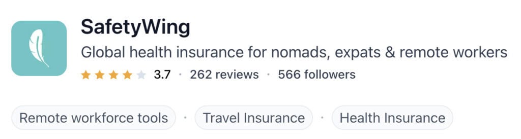 safetywing product hunt reviews