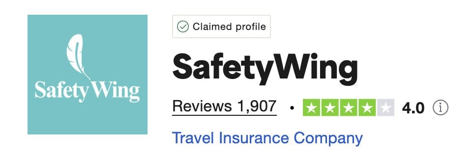 safetywing trust pilot reviews
