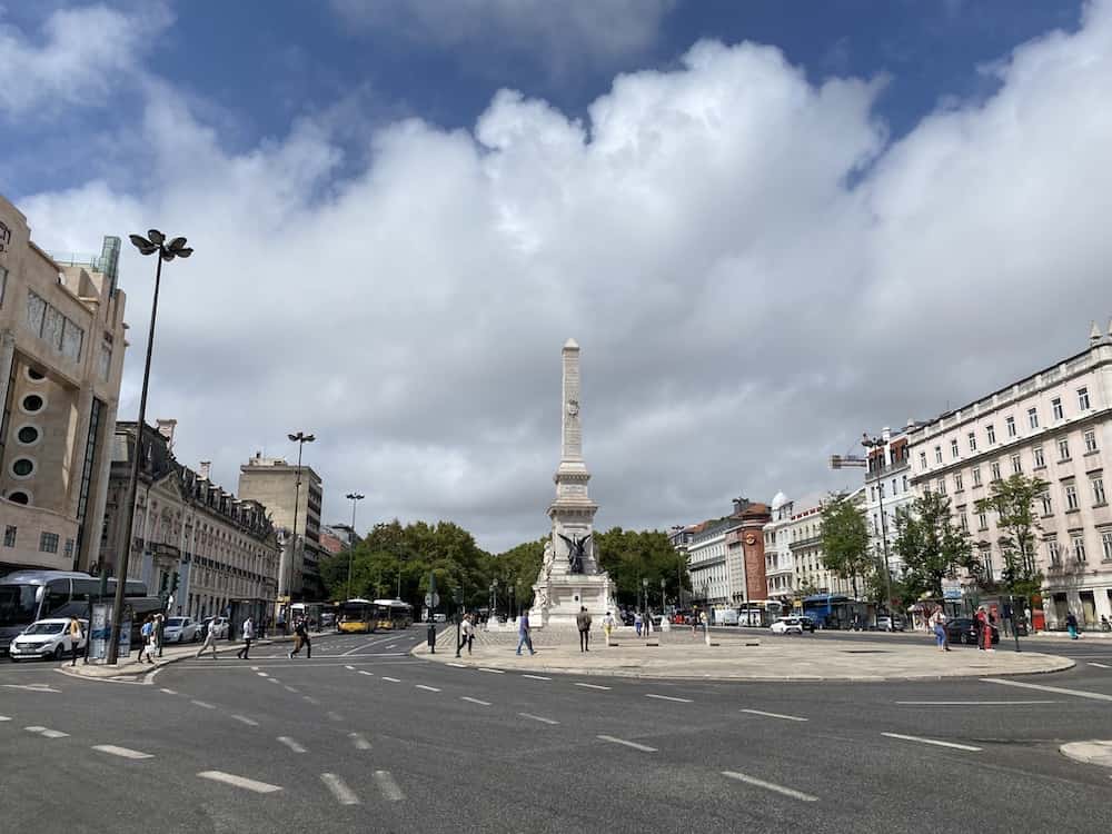 monumento aos restauradores lisbon