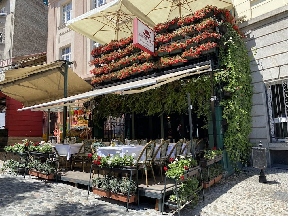 Restaurant Along Skadarska Street