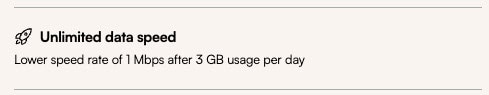 data throttling terms and conditions example