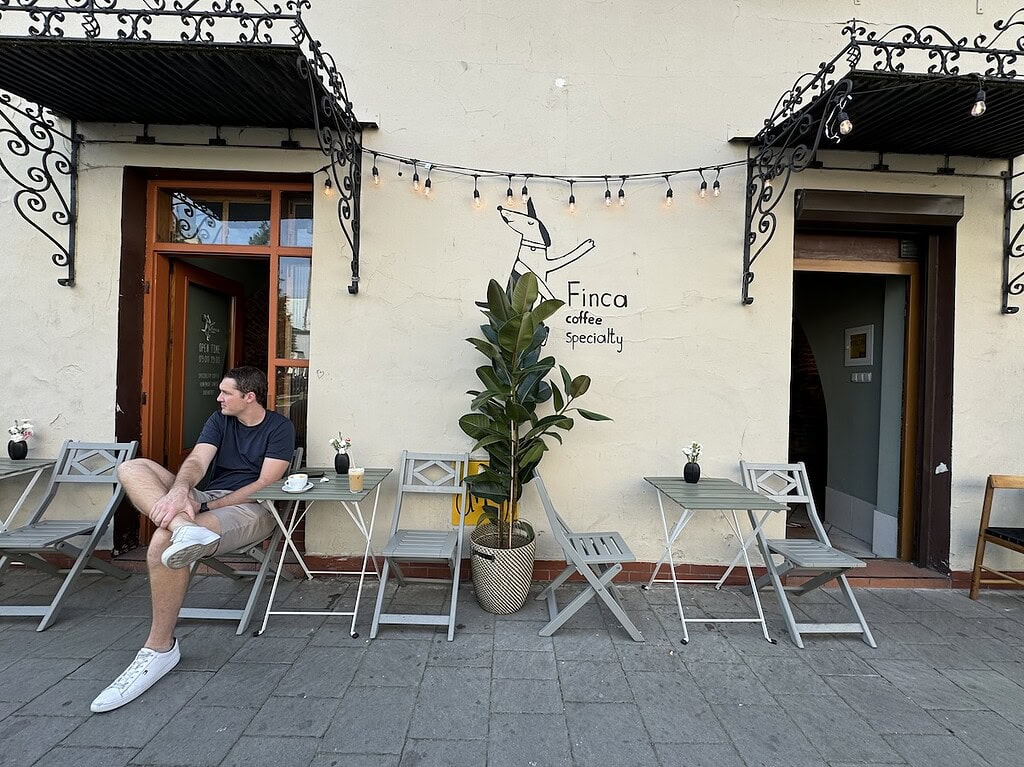 first day in Poland after flight and immediate data connection